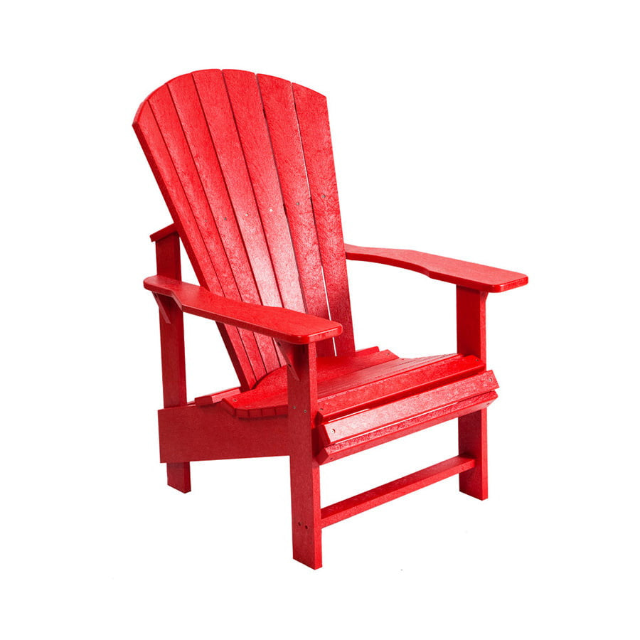 Chaise Adirondack à dossier droit