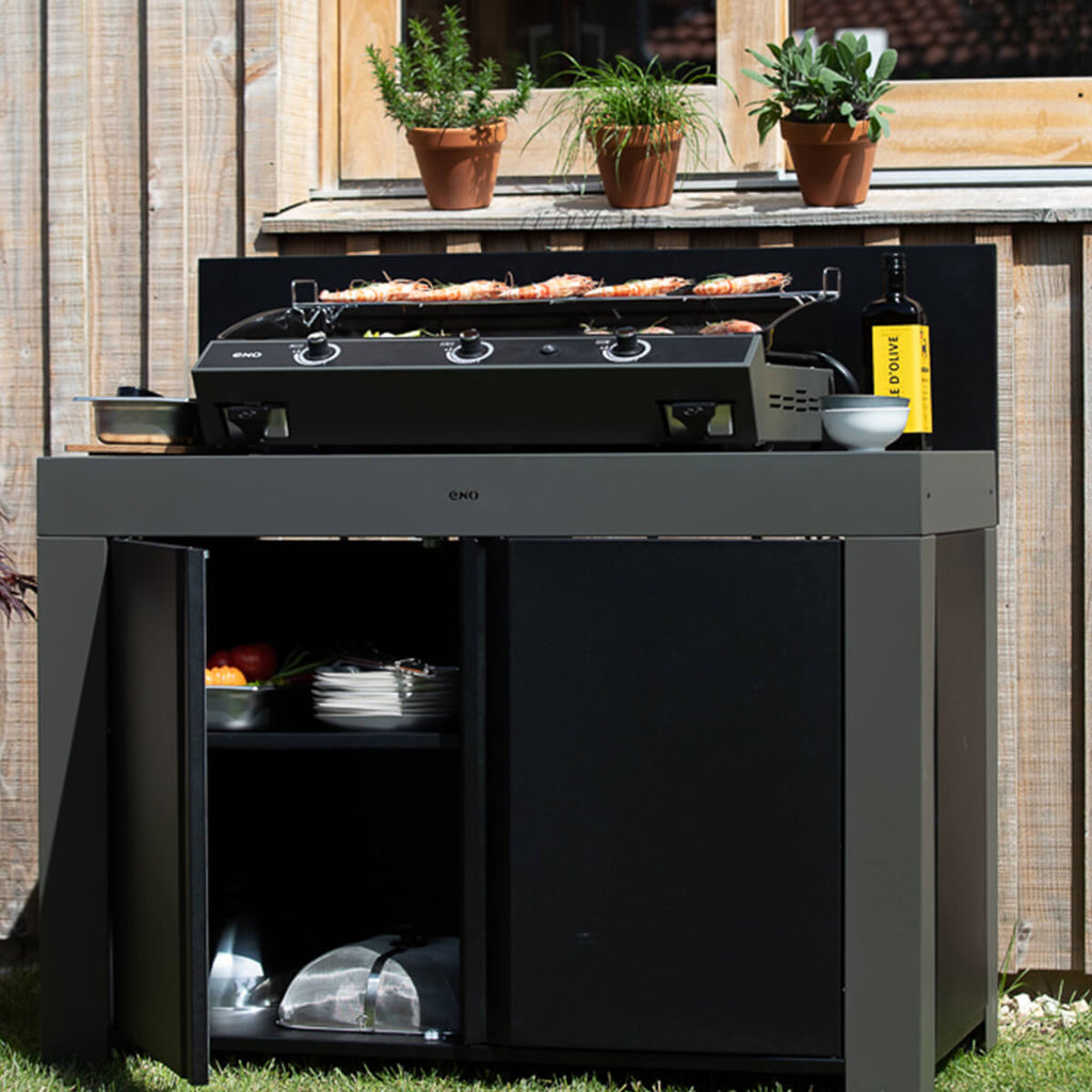 Chariot Felix pour cuisine extérieure Modulo