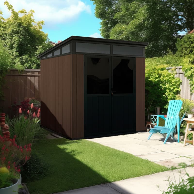 Mirage Garden Shed - 7 x 7 ft.