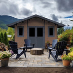 Cabanon Scandinave - 12 x 10 pi