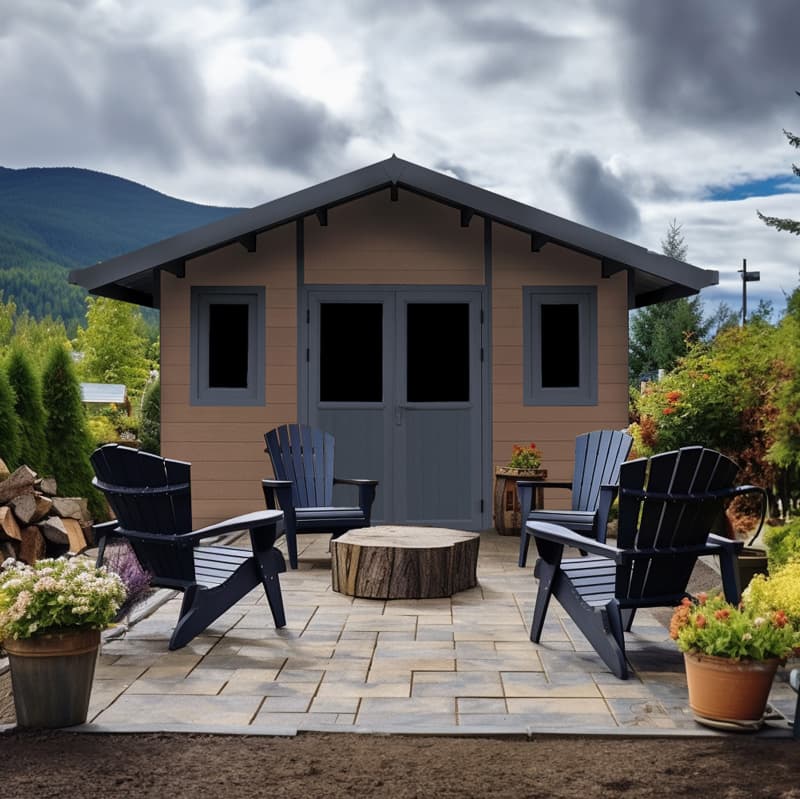 Cabanon Scandinave - 12 x 10 pi