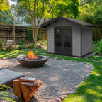 Scandinavian Garden Shed - 10 x 10 ft.