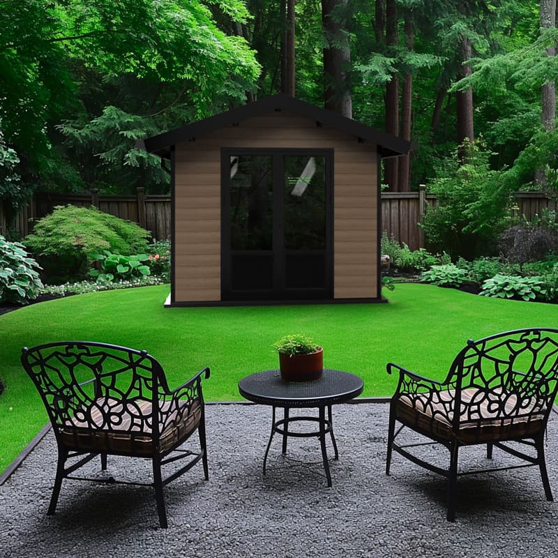 Cabanon Scandinave - 10 x 10 pi
