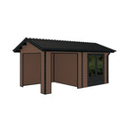 Cabanon Scandinave - 18 x 10 pi