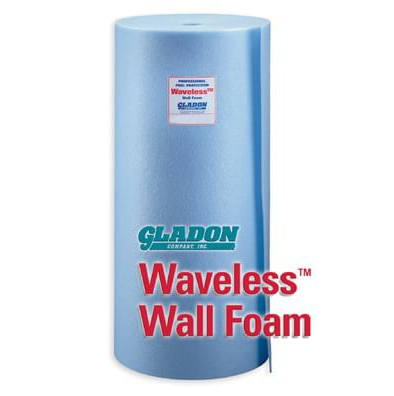 Waveless Wall Foam Roll & Spray Adhesive - 100 ft.