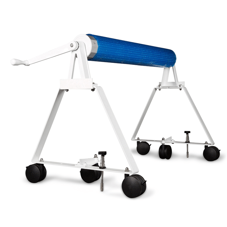 Rocky's High Riser Residential Solar Cover Roller System with Tube - 24 ft.