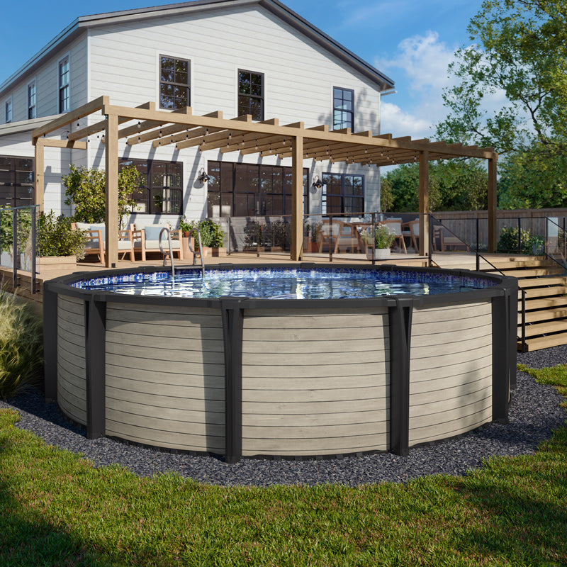 Piscine hors terre Country - Ronde