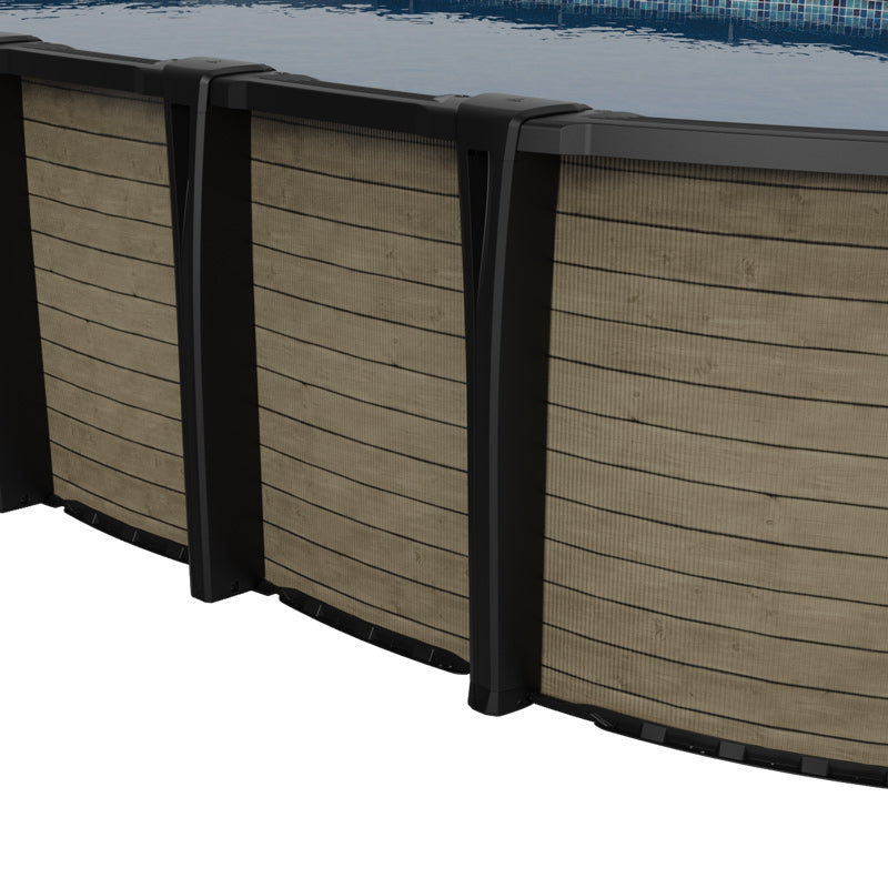 Country Above Ground Pool - Oval
