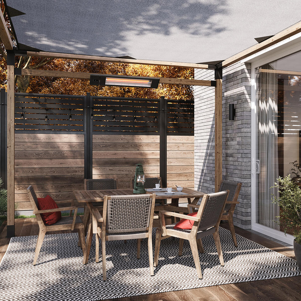 Chauffe-terrasse infrarouge - 1500W