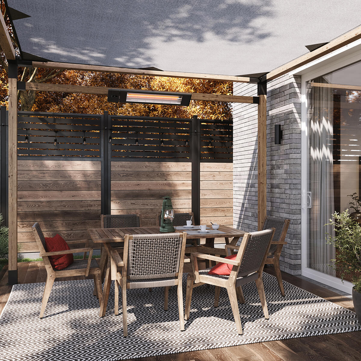 Infrared Patio Heater - 3000W