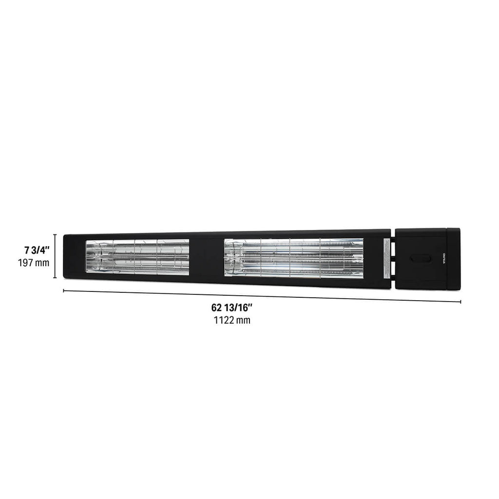 Chauffe-terrasse infrarouge - 4000W