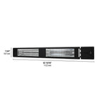 Chauffe-terrasse infrarouge - 4000W