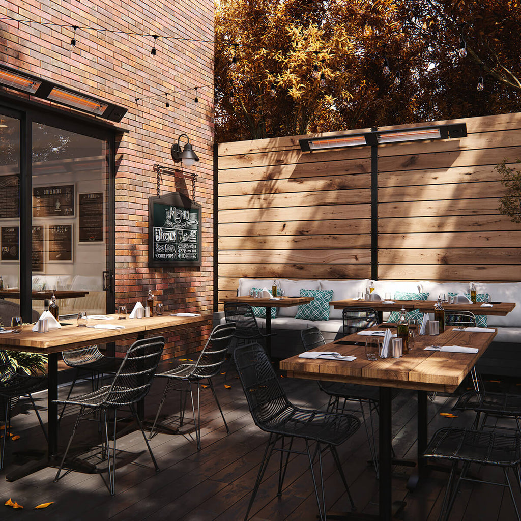 Chauffe-terrasse infrarouge - 4000W