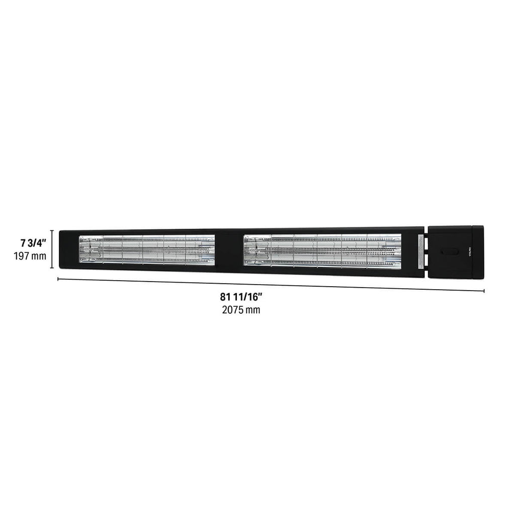 Chauffe-terrasse infrarouge - 6000W