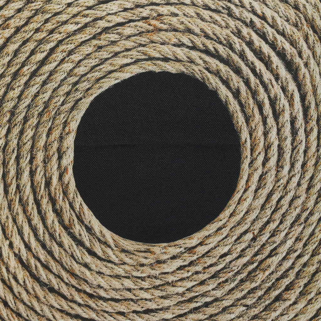 Raffia Pattern Printed Outdoor Cushion - 18 x 18 in.