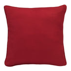 Coussin extérieur 18 x 18 po - Rouge salsa uni