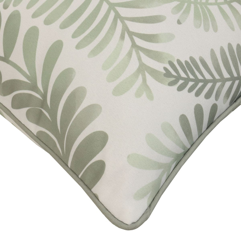 Printed Sage Outdoor Cushion - 14 x 26 in.