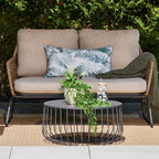 Printed Sage Outdoor Cushion - 14 x 26 in.