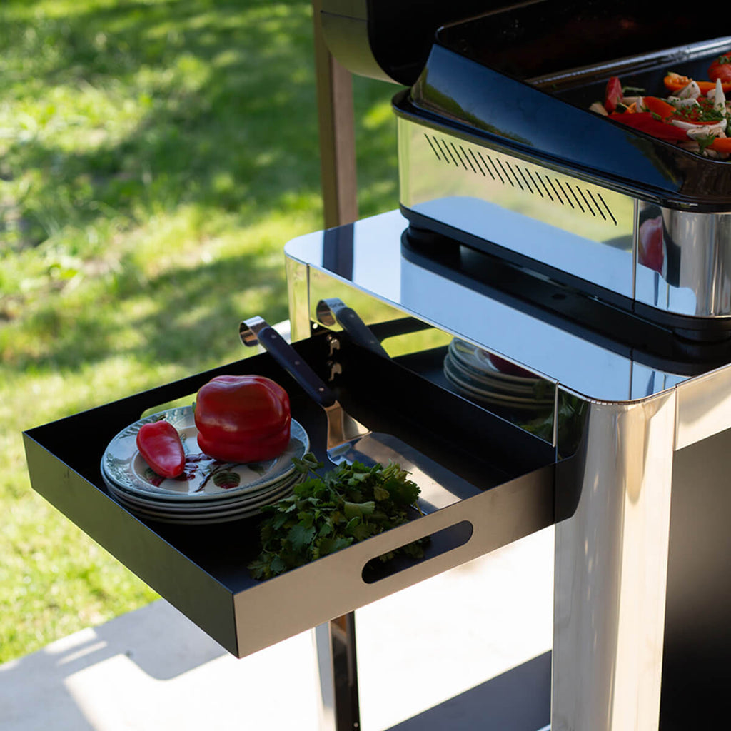 Chariot Achille pour plancha