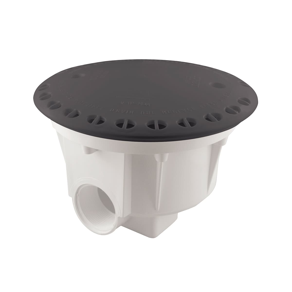Anti-vortex bottom drain
