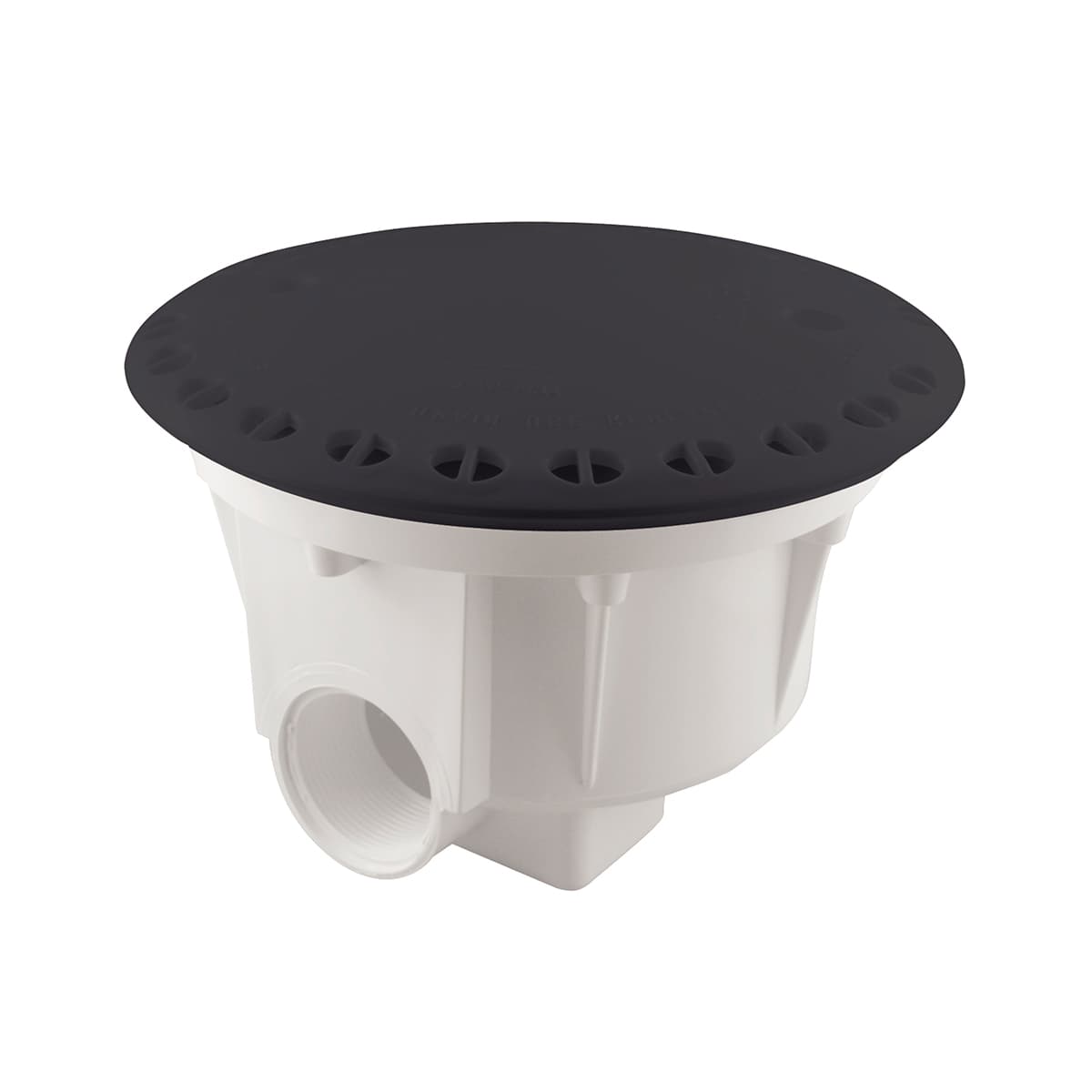 Anti-vortex bottom drain