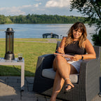 Chauffe-terrasse infrarouge portable