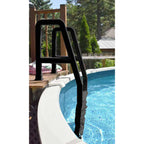 Modern Resin Pool Ladder for Deck