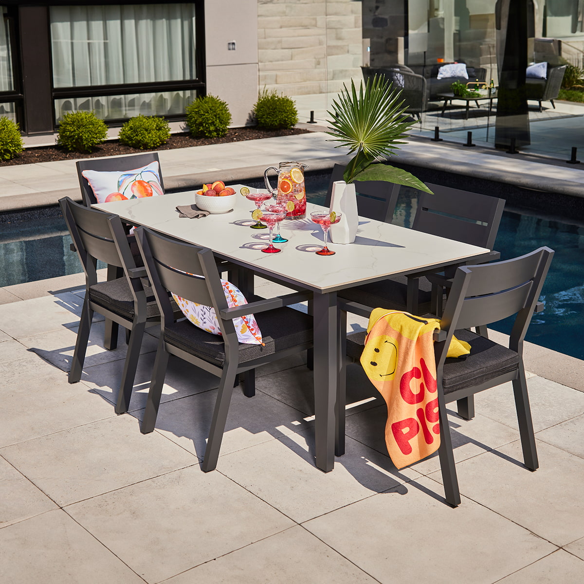 Ensemble à dîner extérieur Elgin