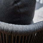 Ensemble de conversation extérieur Empire (avec table blasse)