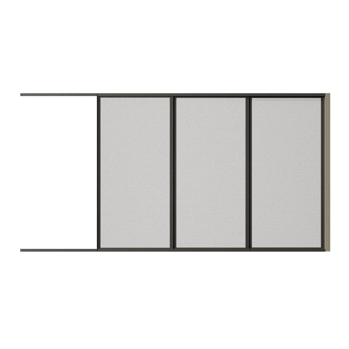 Portes moustiquaires pour pavillon Oslo (lot de 3)