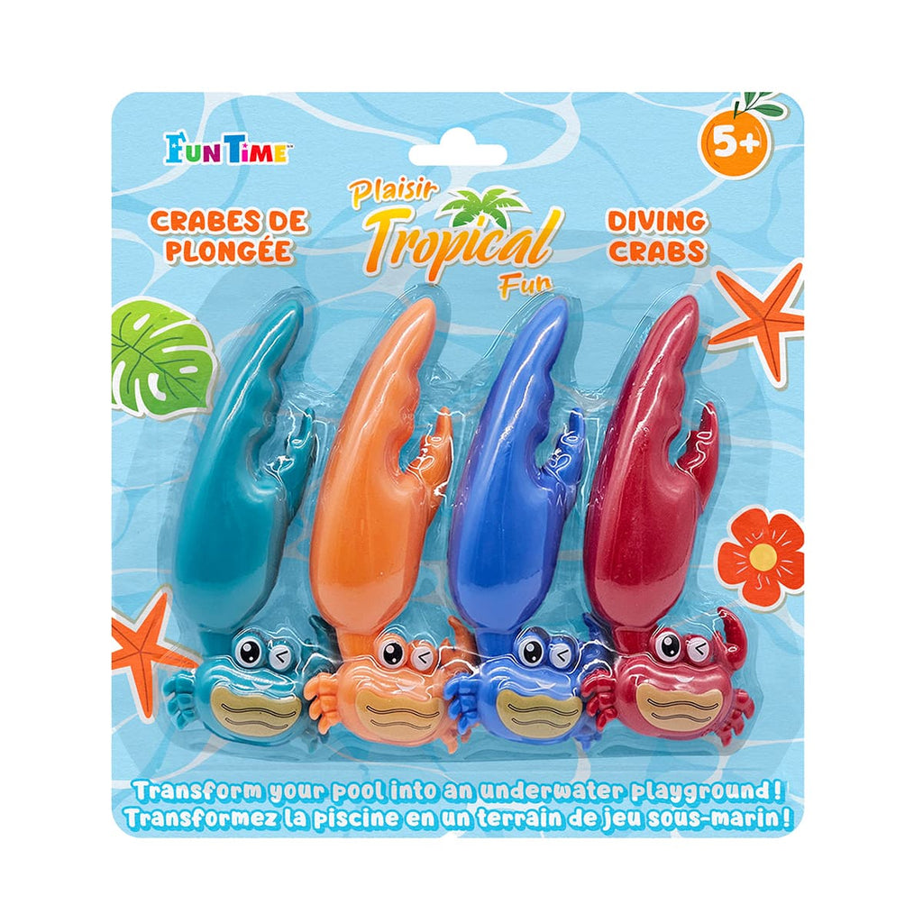 Crabes de plongée (lot de 4)
