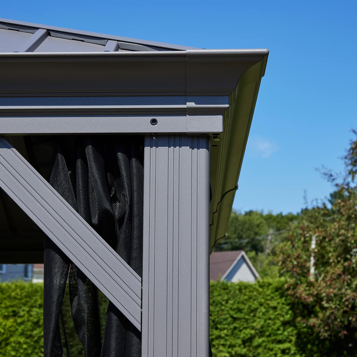 Porto Gazebo - Graphite