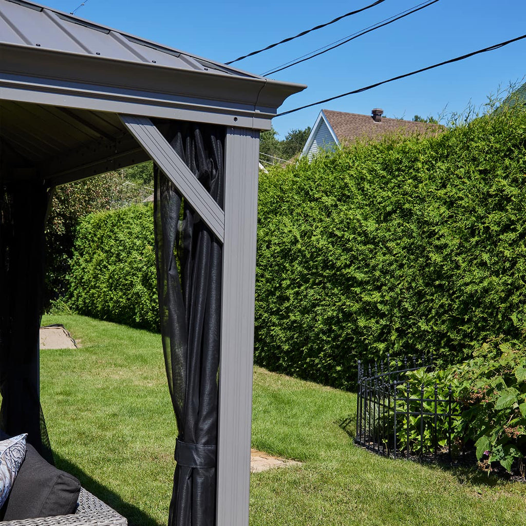 Porto Gazebo - Graphite