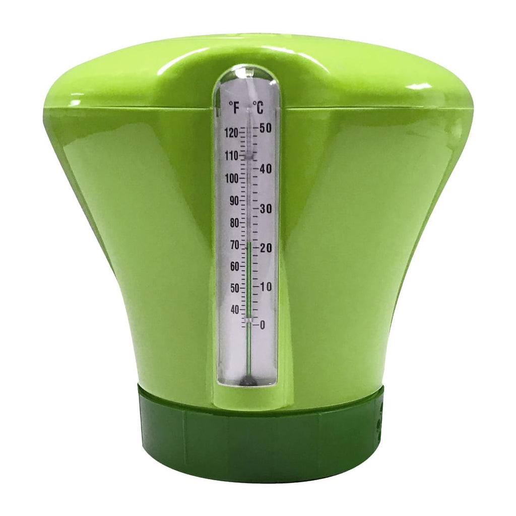 Chlorinateur et thermomètre 2 en 1