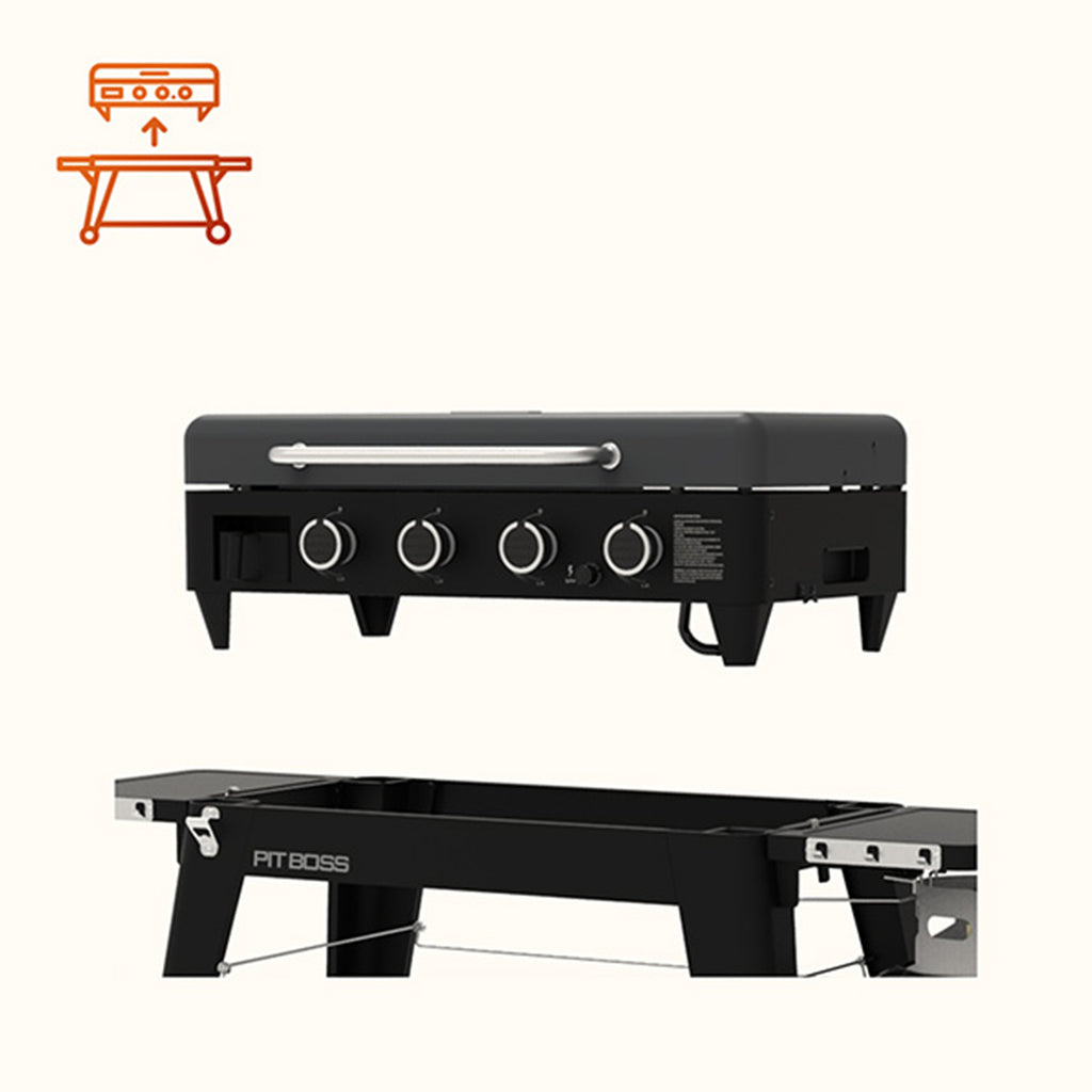 3-burner Plancha