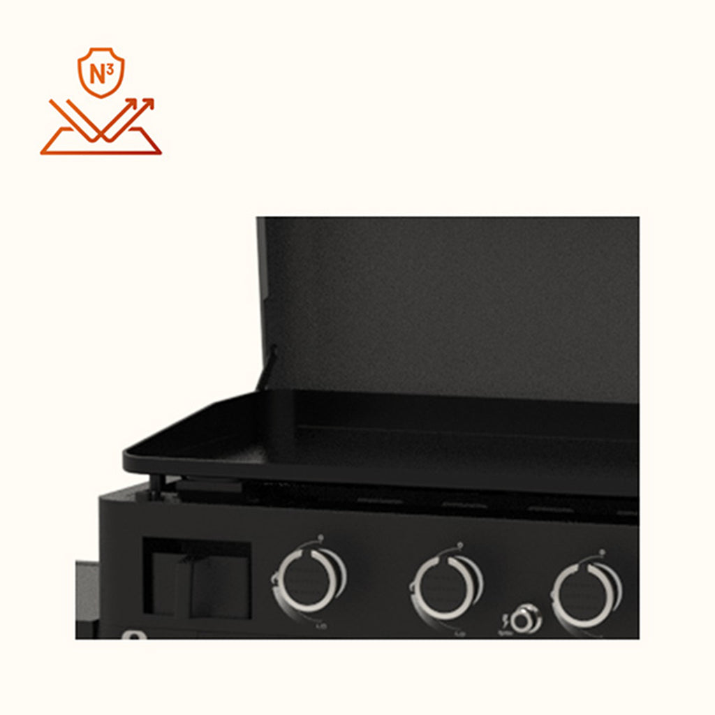 Ambiance Plancha with 4 Removable Burners