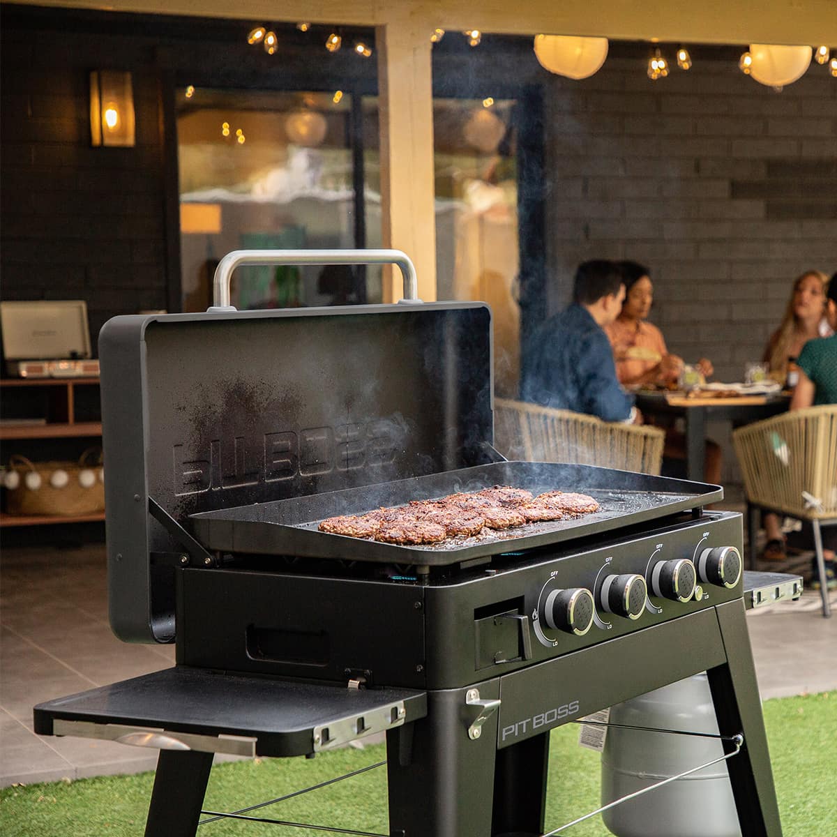 Ambiance Plancha with 4 Removable Burners