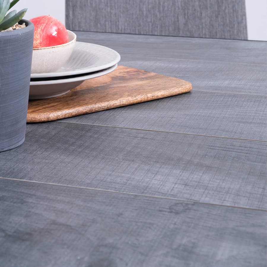 Ensemble à dîner extérieur Iceland - Chaises à haut dossier noires