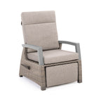 Prato Outdoor Recliner Club Armchair (with Footrest)