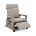 Prato Outdoor Recliner Club Armchair (with Footrest)