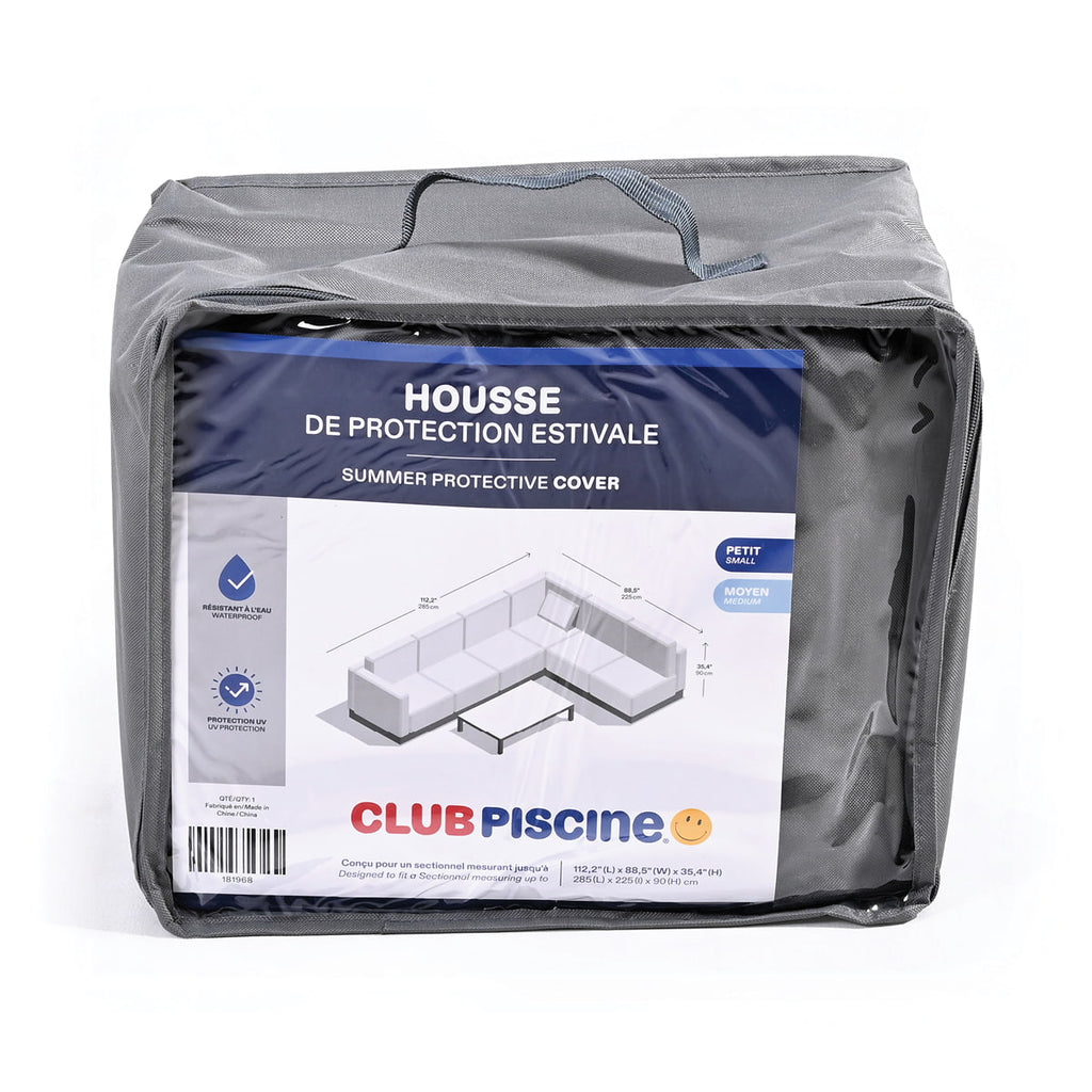 Housse protectrice d'été pour sectionnel