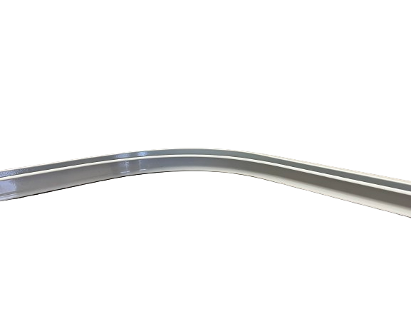 Single Track Side Mount Inground Coping for Corner - 6 in.