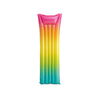Rainbow Colors Inflatable Pool Mattress