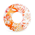 Tube de nage fleuris