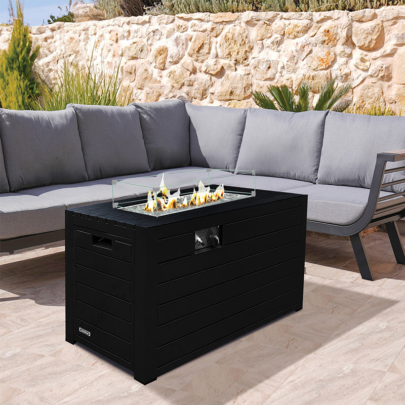 Oasis Fire Table - Black