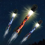 2-in-1 Game Light-up Rocket and Flying Disc
