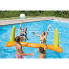 Jeu de volleyball de piscine avec sac d'encrage