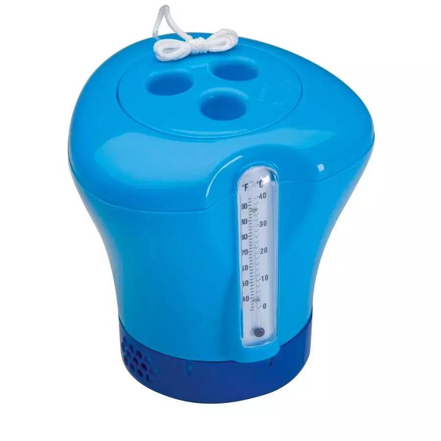 Chlorinateur et thermomètre 2 en 1