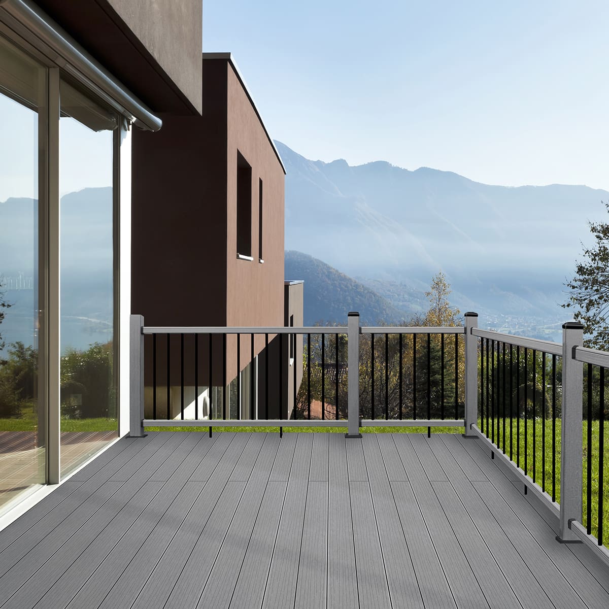 Reversible Composite Decking Board - 16 ft.