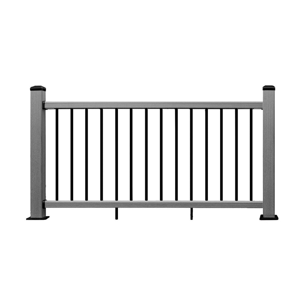 Rampe de balcon en composite et aluminimum - Gris
